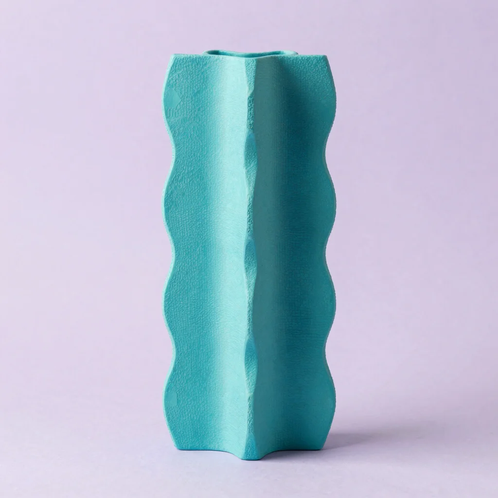 Vaso Sculpt Ondulado 3D